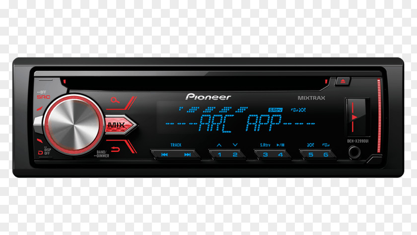 Pioneer Audio Vehicle Radio Receiver Car CD Player Compressed Optical Disc PNG