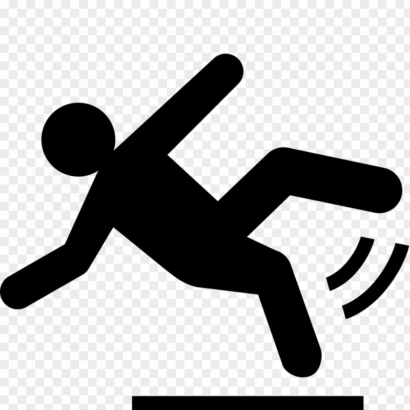 Running Man Slip And Fall Clip Art PNG