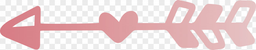 Simple Arrow Heart PNG