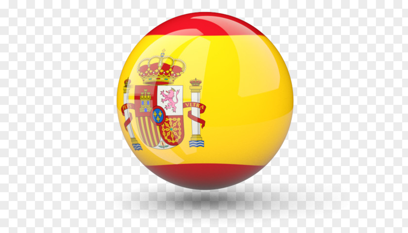 Transparent Spain Flag Icon Of English PNG