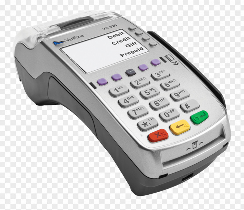 Verifone Symbol M252-653-A3-NAA-3 Credit Card Terminals Vx520 EMV/Contactless Contactless Payment PNG