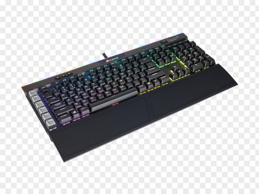 Cherry Computer Keyboard Corsair Gaming K95 RGB Color Model Keypad PNG