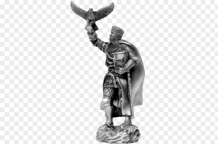 Knight Statue Middle Ages Figurine Medieval Sculpture PNG