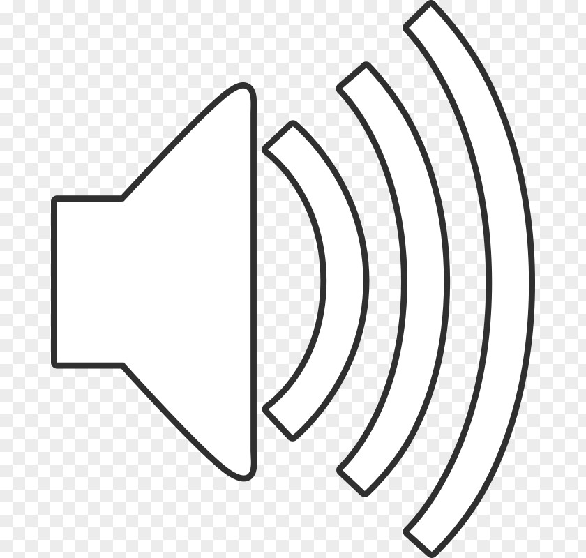 Minimal Volume Sound Symbol Clip Art PNG