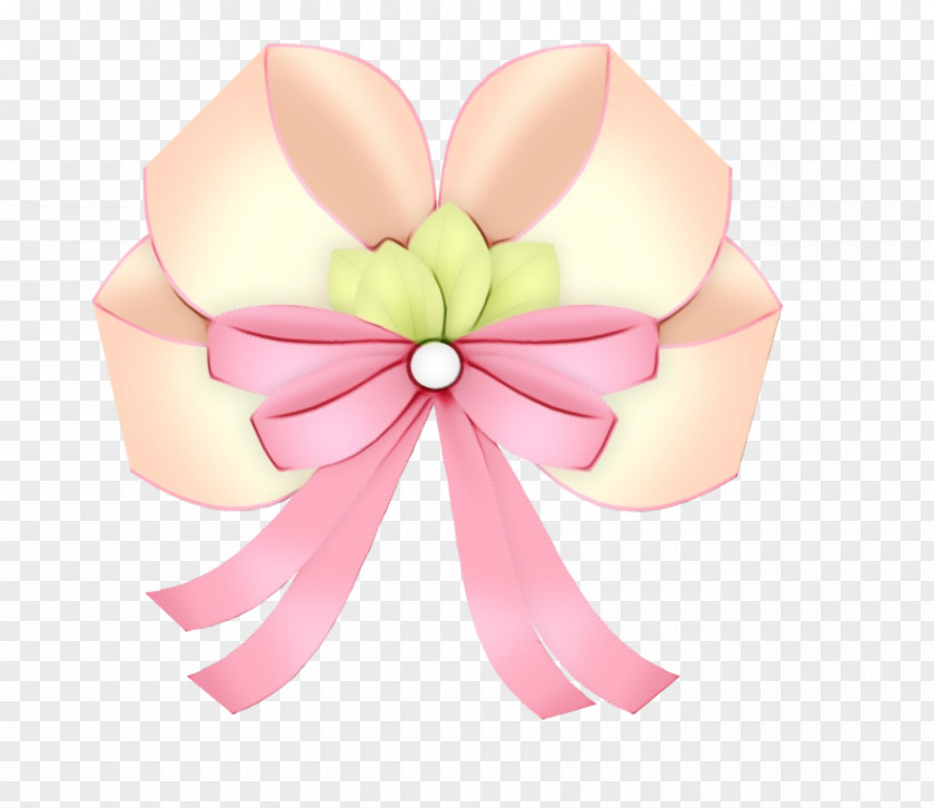 Pink Ribbon Petal Automotive Wheel System Hair Accessory PNG