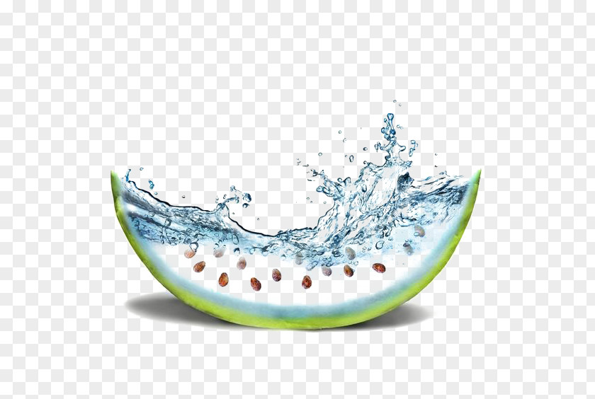 Splash Of Water Droplets Watermelon Fruit Display Resolution Wallpaper PNG