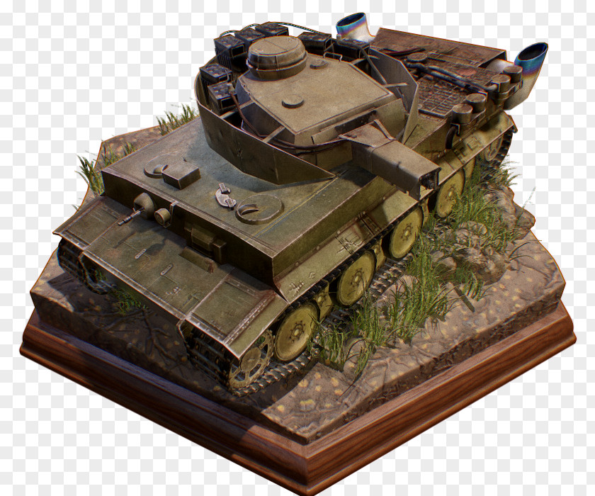 Tank Self-propelled Artillery Armored Car Gun Scale Models PNG