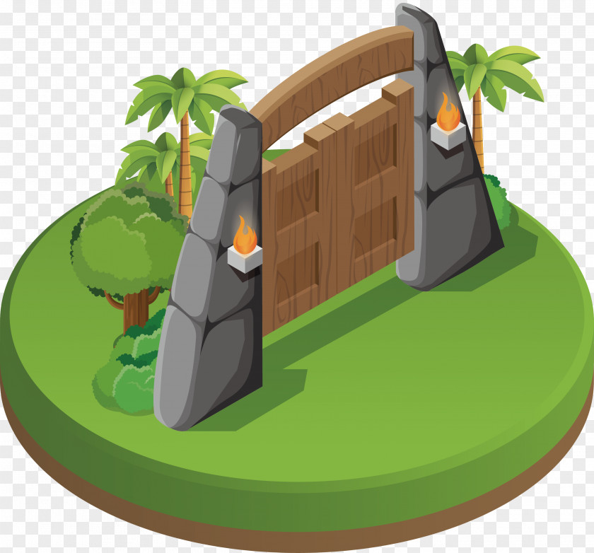 Vector Natural Park Corner Amusement PNG