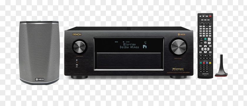 Audio Receiver Denon AVR-X4400H 9.2 Channel AV AVR X4400H Dolby Atmos PNG
