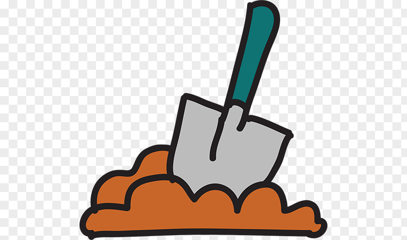 Cartoon Shovel Digging Download Icon PNG
