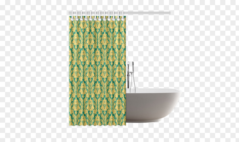 Design Plumbing Fixtures Curtain Teal Pattern PNG
