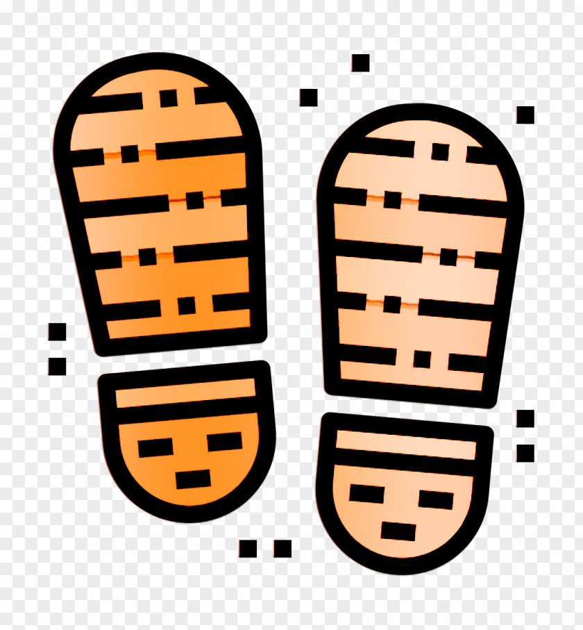 Step Icon Footprint Crime PNG