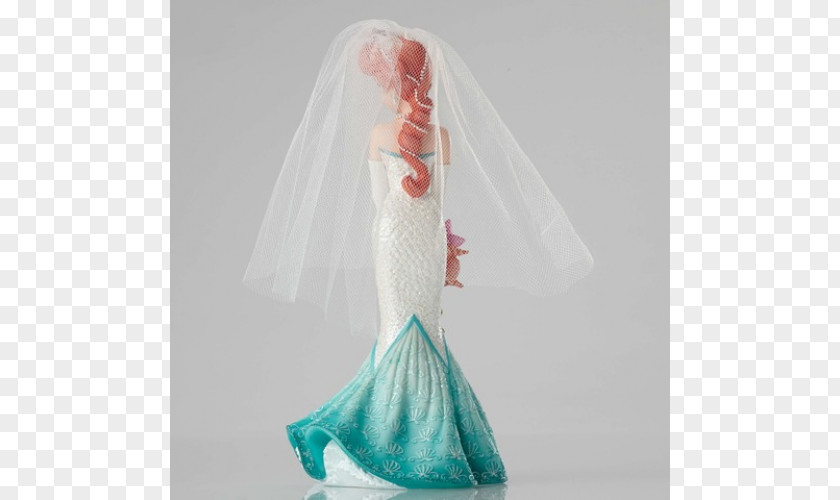 ARIEL BABY Ariel Belle Wedding Dress Disney Princess Figurine PNG