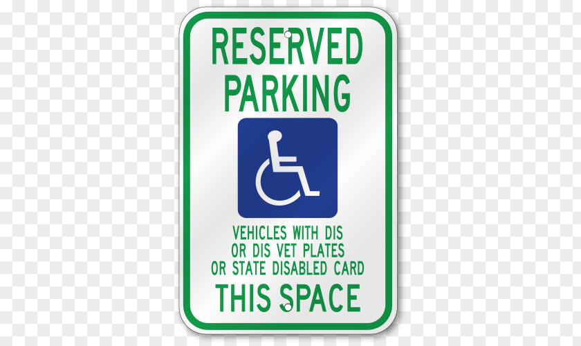 Disabled Parking Sign Green Traffic Brand Logo PNG