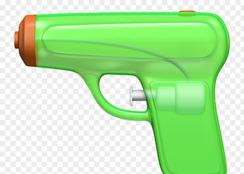 Emoji IOS 10 Water Gun PNG