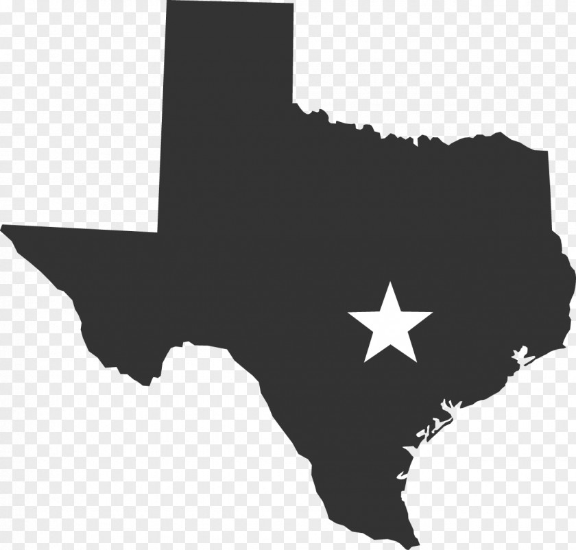 Sent Vector Texas Blank Map Clip Art PNG