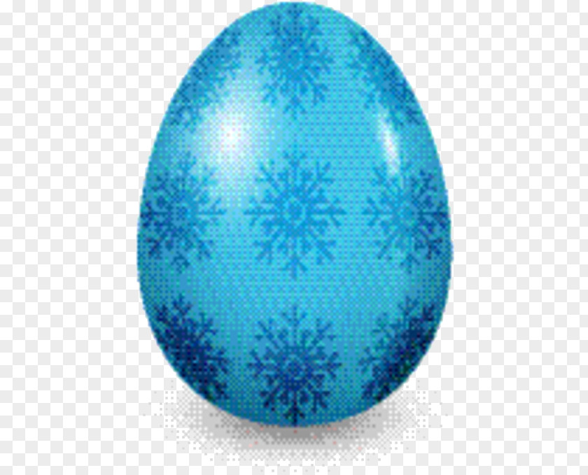 Snowflake Ornament Easter Egg Background PNG