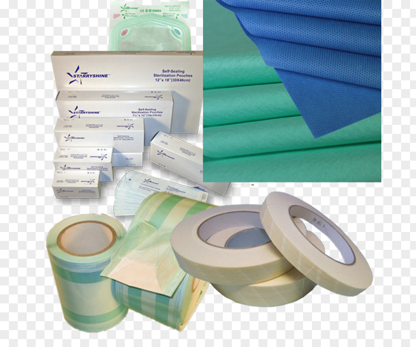 Sterilized Sterilization Autoclave Tape Adhesive Paper PNG