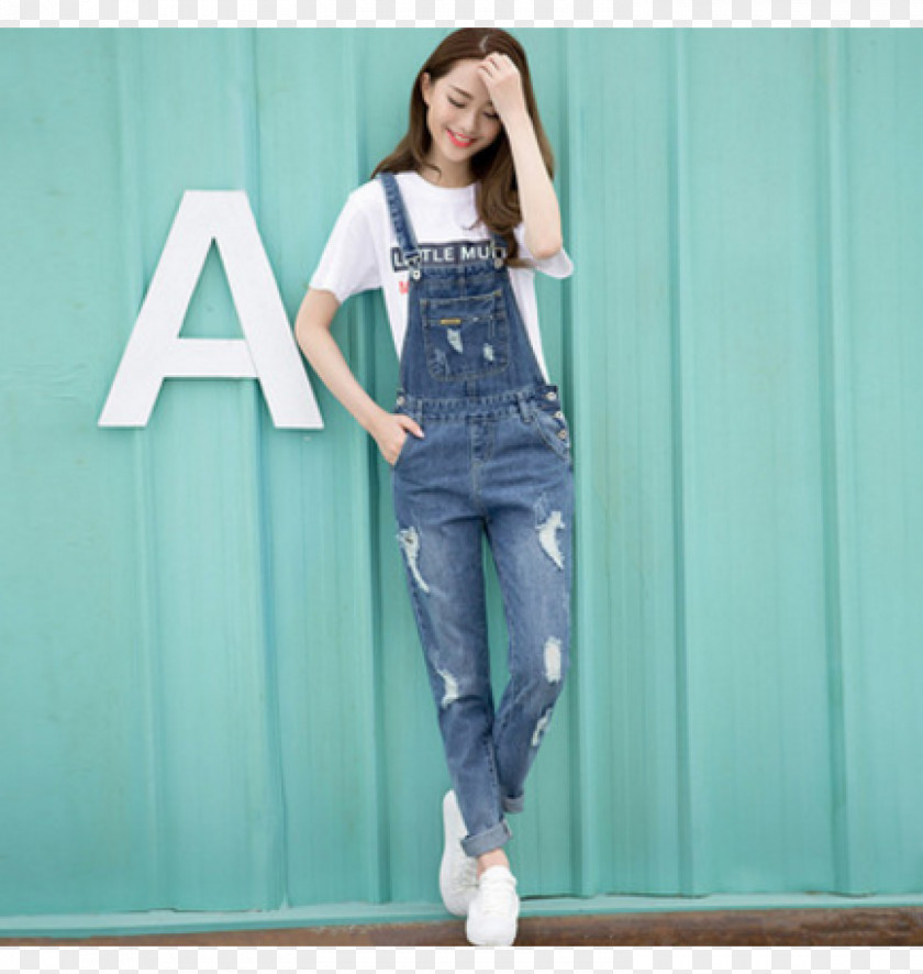 Suspenders Jumpsuit Romper Suit Pants Overall Jeans PNG