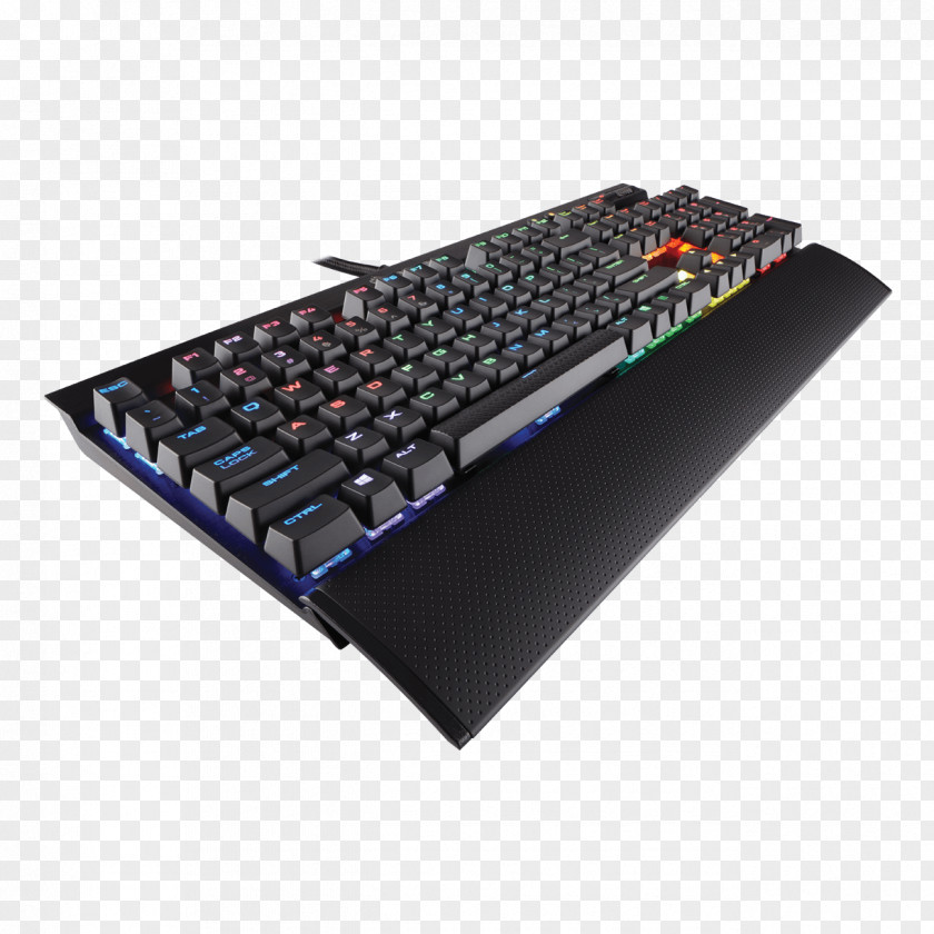 Cherry Computer Keyboard Corsair Gaming K70 MX RGB Rapidfire Speed (UK) RAPIDFIRE Mechanical Color Model PNG