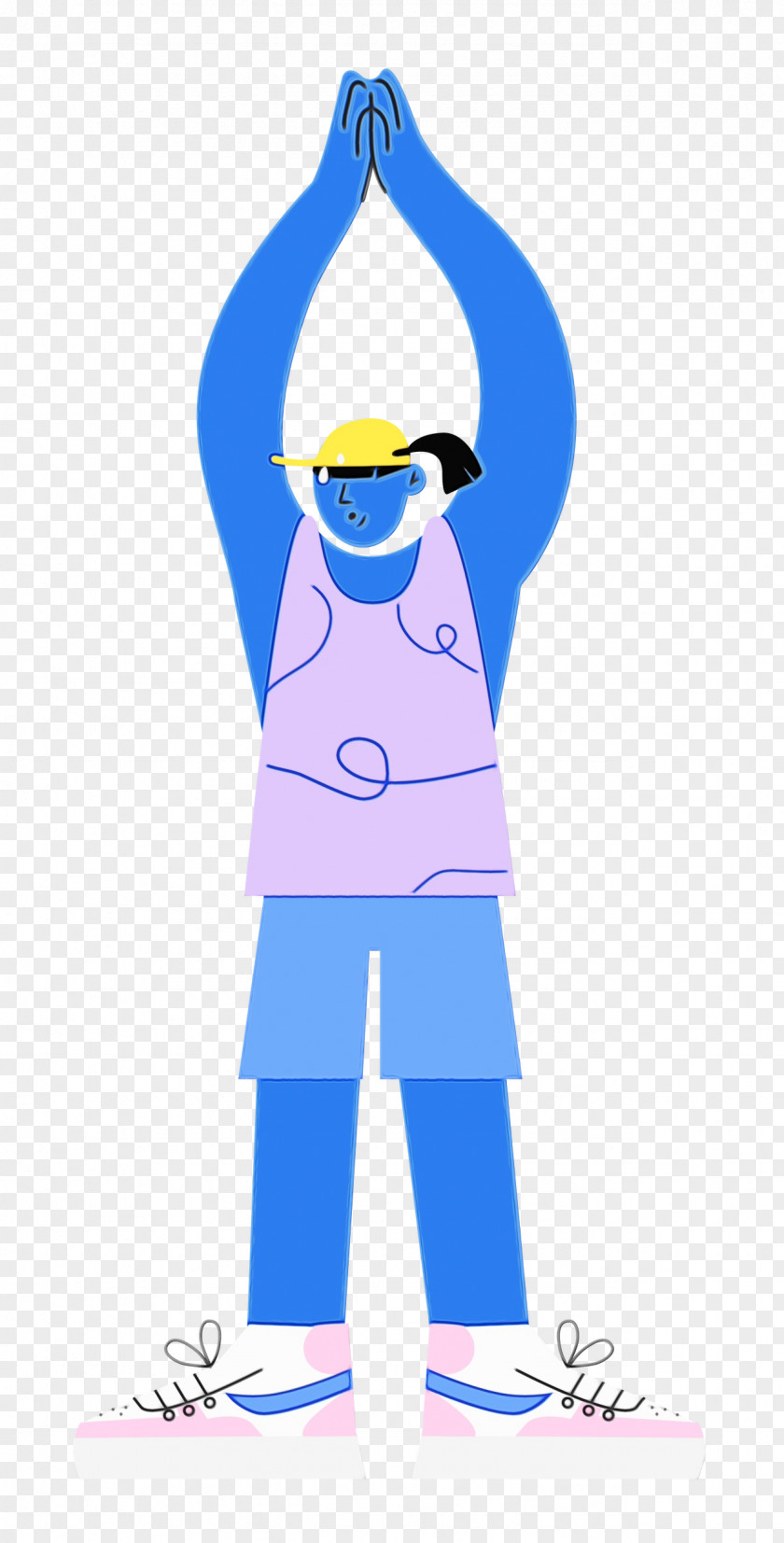 Cobalt Blue / M Outerwear / M Cobalt Blue / M Sleeve Cartoon PNG