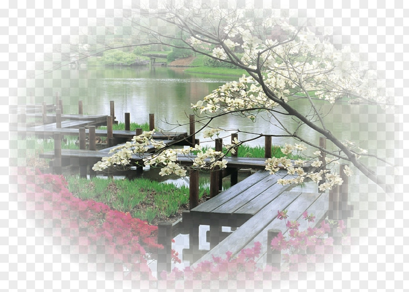Design Chinese Garden Style Japanese PNG
