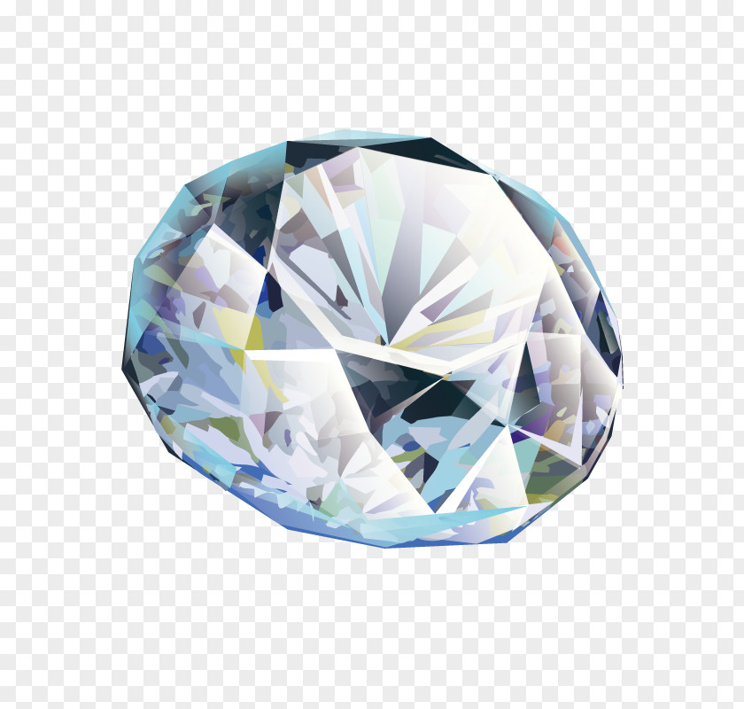 Diamond Crystal Color Gemstone PNG