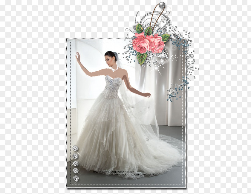 Dress Wedding Flower Bouquet Shoulder Cocktail PNG