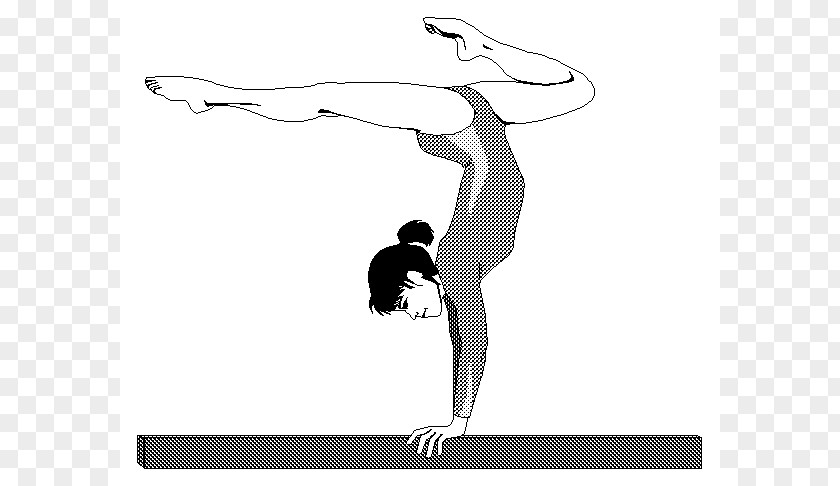 Gymnastics Image Artistic Floor Clip Art PNG
