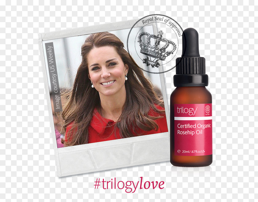 Oil Catherine, Duchess Of Cambridge Rose Hip Seed Cosmetics Trilogy Certified Organic Rosehip PNG