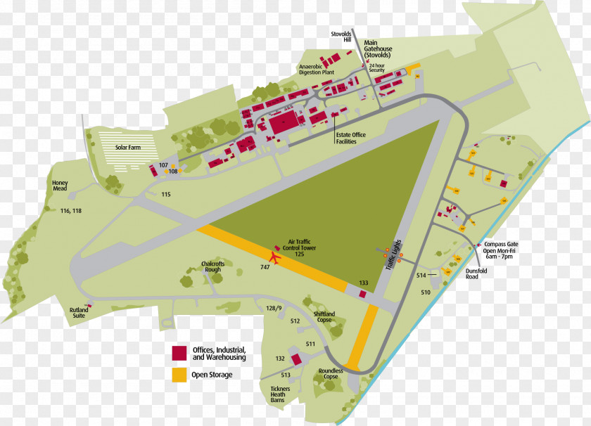 Tracklands Business Park Dunsfold Aerodrome Plan Flight PNG