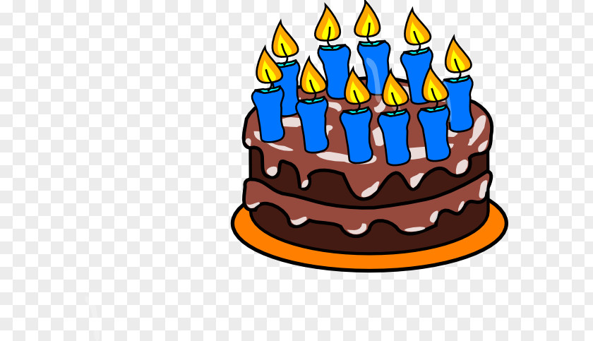 9th Anniversary Celebration Chocolate Cake Clip Art Birthday Tart PNG