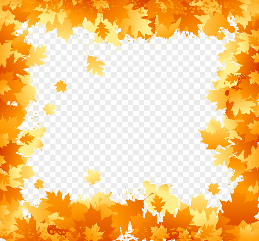 Maple Leaf Background Autumn Color Clip Art PNG