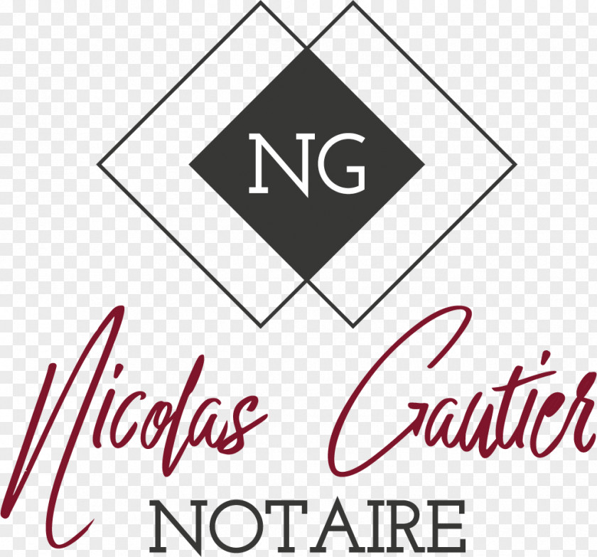 Nicolas Gautier Notaire Logo Notary BrandDesign Office Du Mail PNG