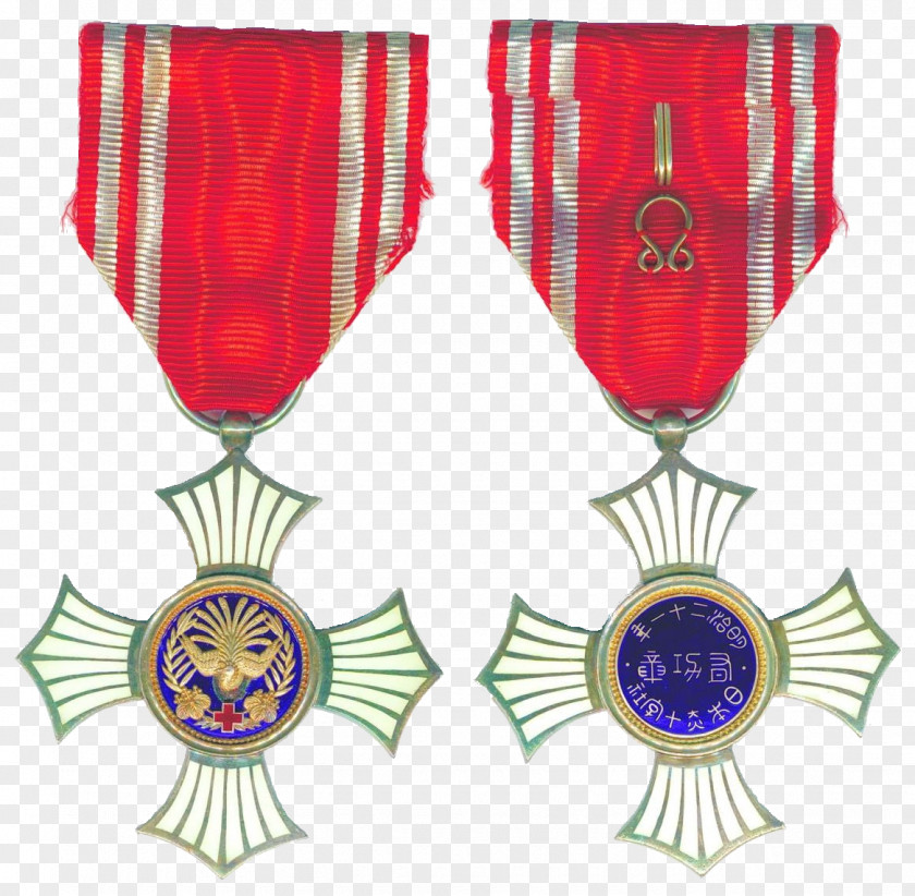Red Cross Medal PNG