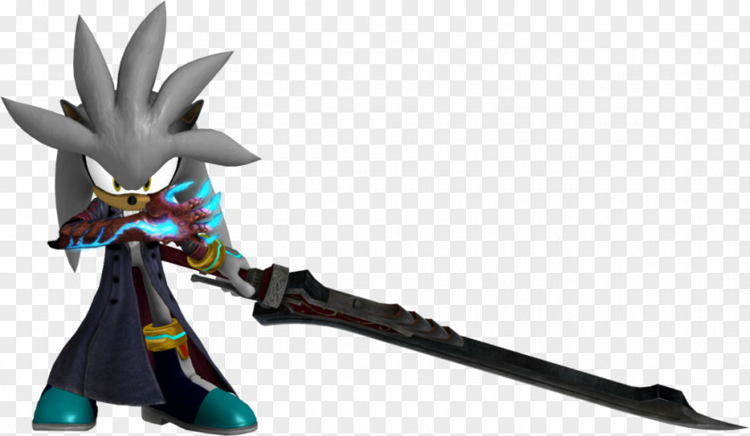 Silver Sonic And The Black Knight Metal Hedgehog Amy Rose PNG