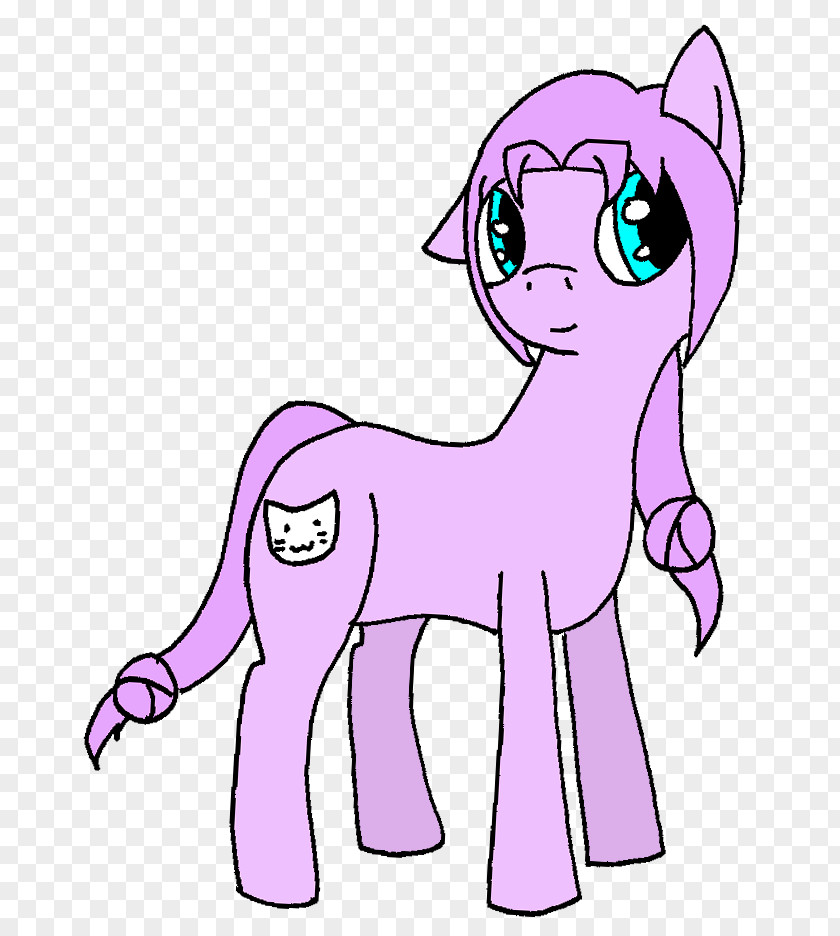 Forced Cat Horse Line Art Cartoon Clip PNG