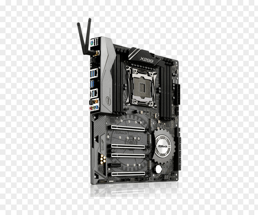 Intel X299 LGA 2066 Computer System Cooling Parts Motherboard PNG