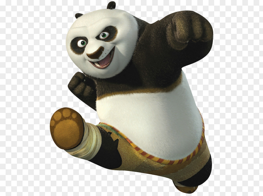 Kung-fu Panda Po Kung Fu 2 Giant Jack Black PNG