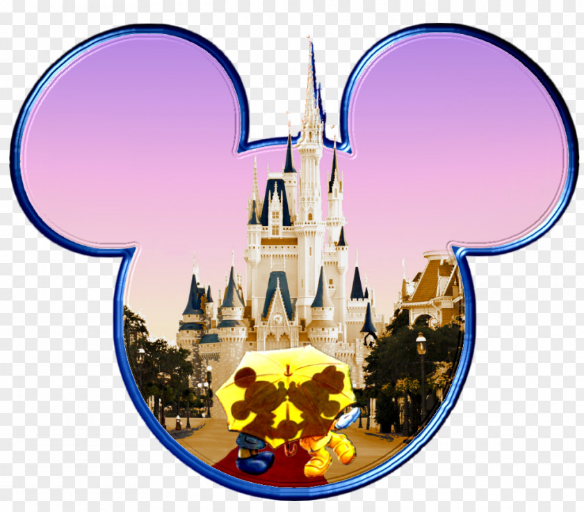 Mickey Minnie Kiss Main Street, U.S.A. Walt Disney World PNG
