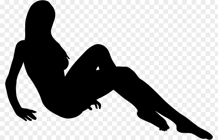 Silhouette Female Woman Clip Art PNG