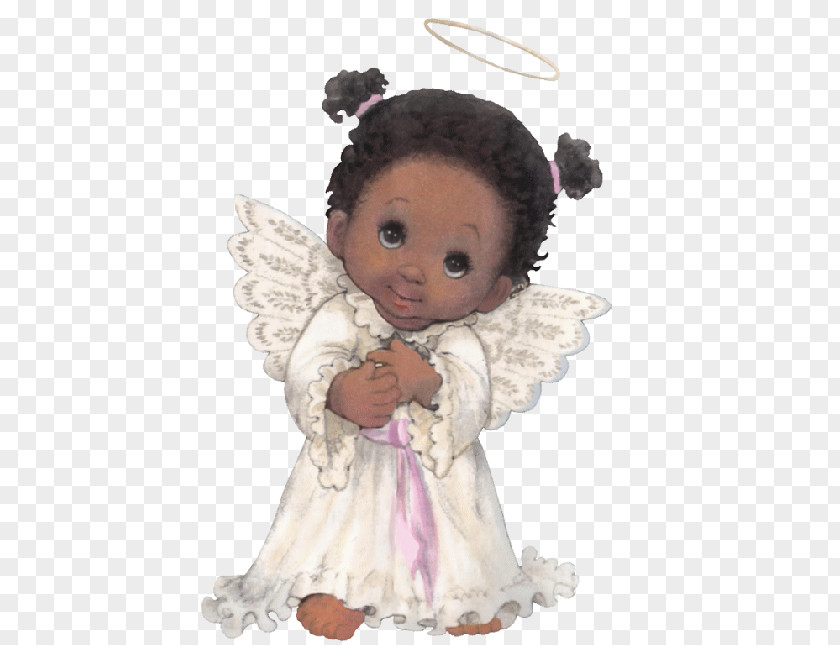 Angel Precious Moments, Inc. Black African American Art PNG