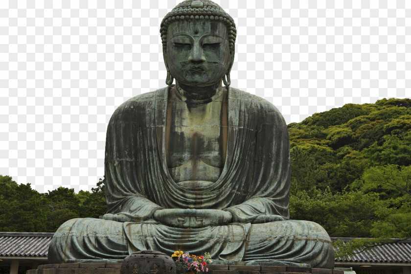 The Buddha On Hillside Ku014dtoku-in Daibutsu Kamakura Buddharupa Photography PNG