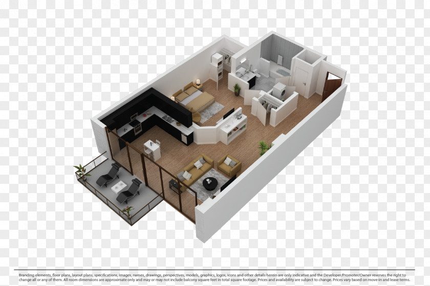 Apartment 8th And Hope House Floor Plan PNG