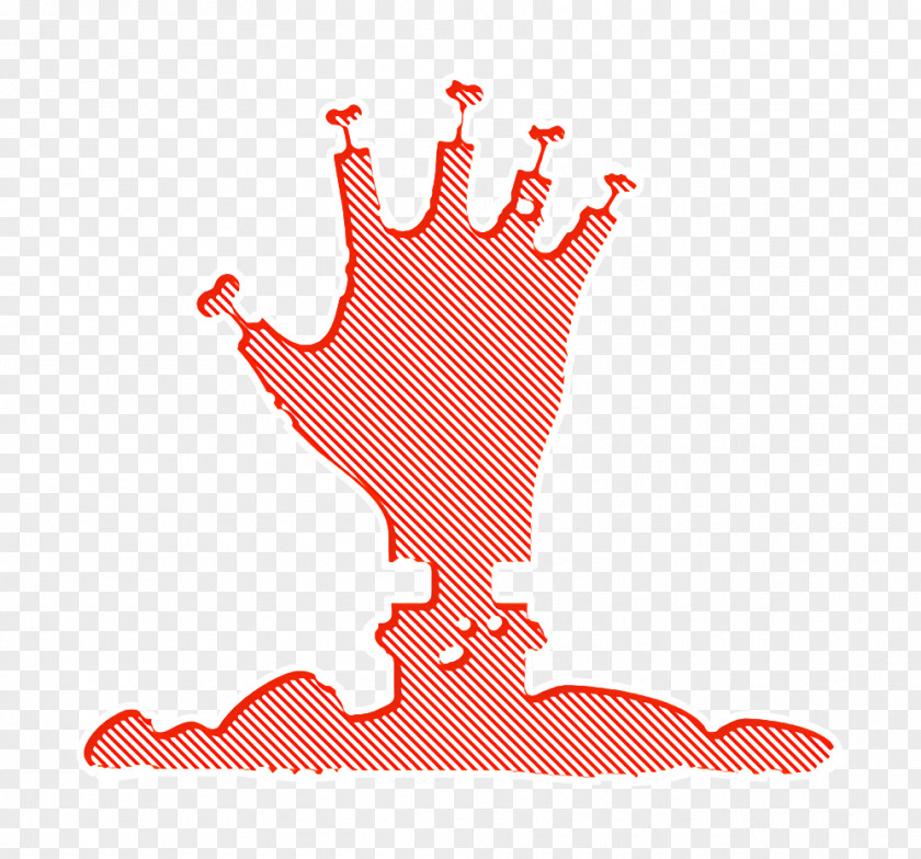 Hand Finger Creepy Icon Dead Halloween PNG