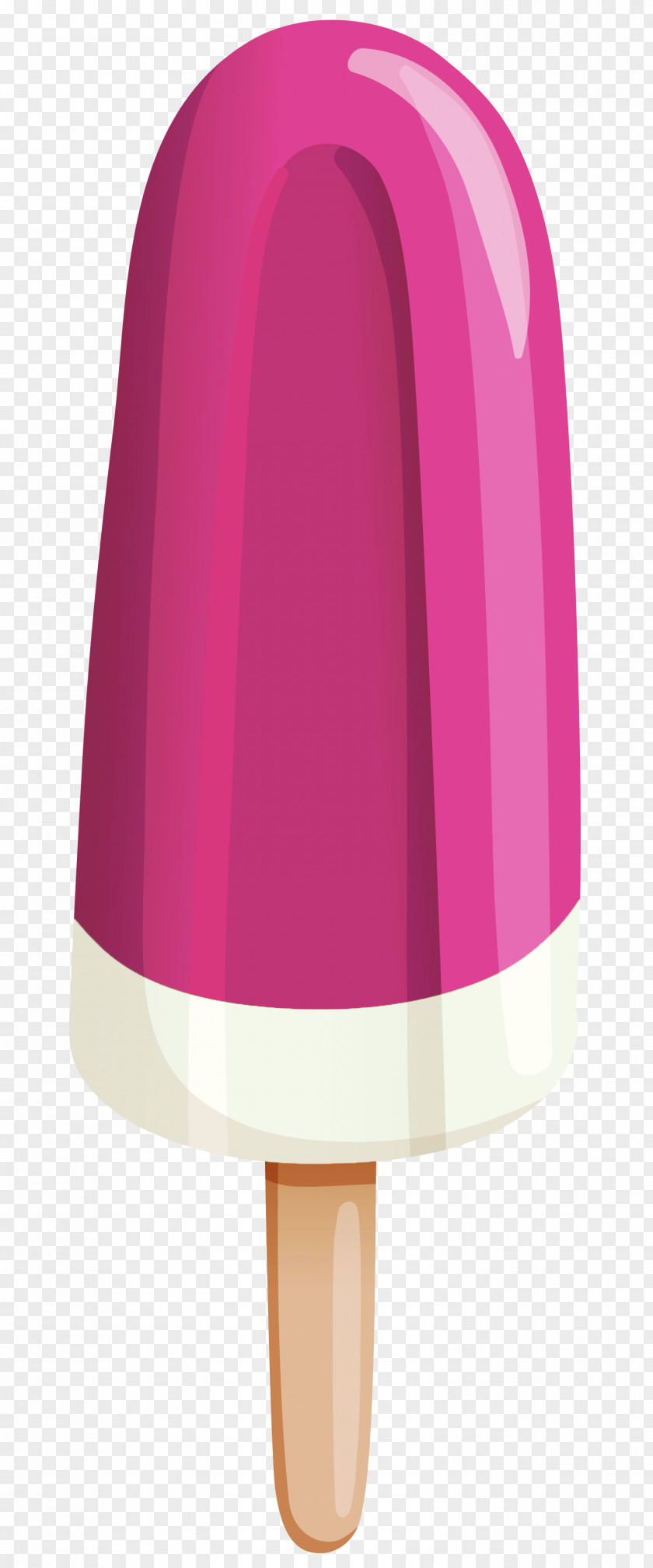 Pink Ice Cream Stick Clipart Cartoon PNG