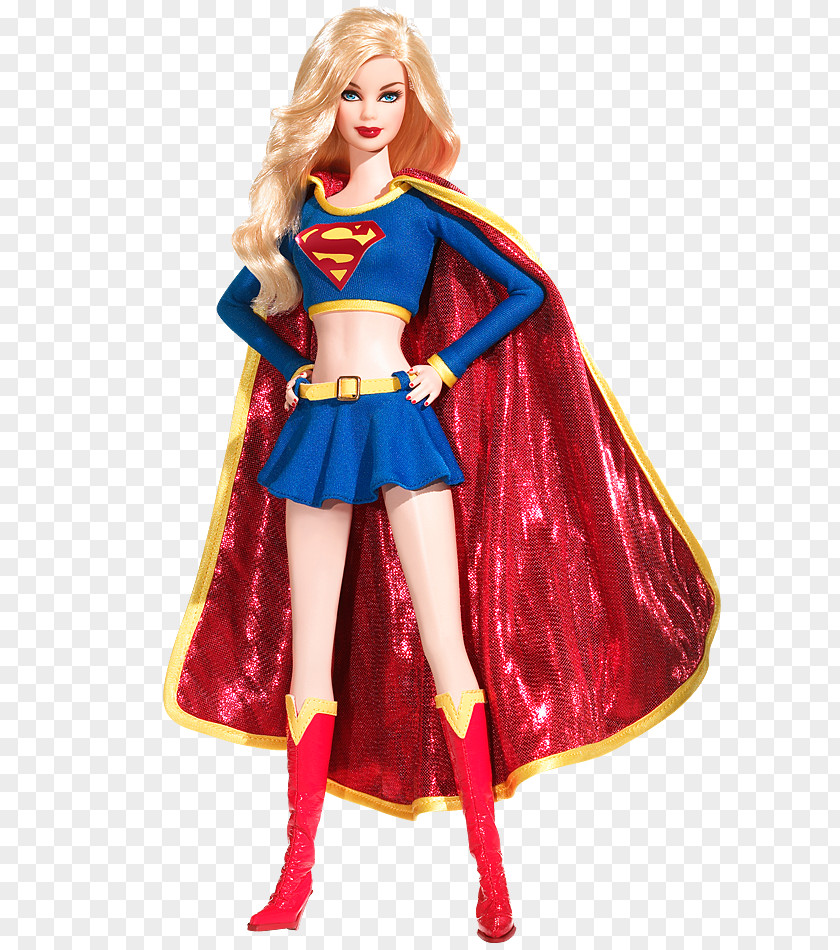 Barbie Supergirl Doll PNG