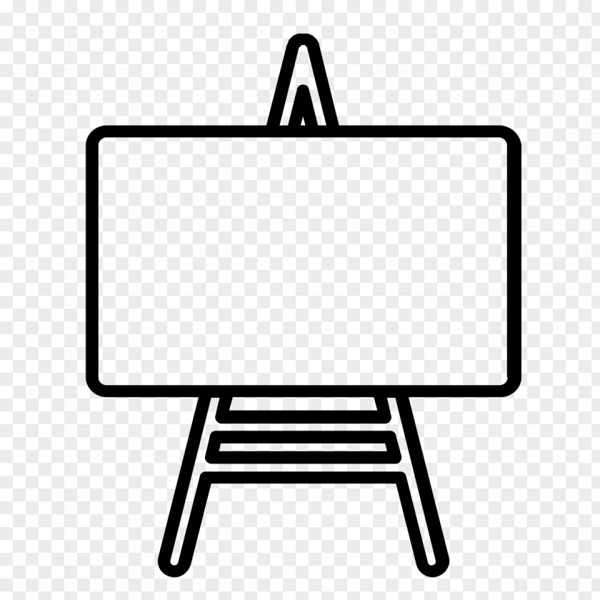 Display Icon Easel Painting Art PNG