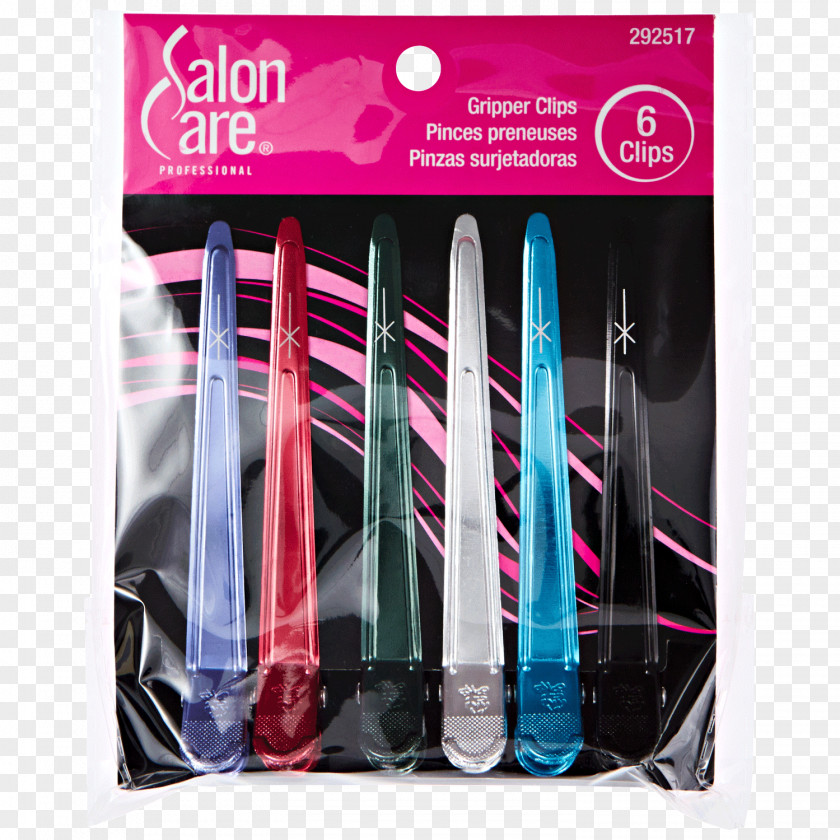 Metal Edge Nail Hair Plastic Beauty Parlour Salon Care Gripper Clips PNG