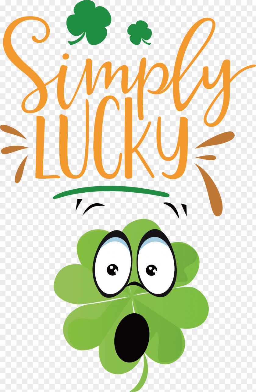 Simply Lucky St Patricks Day PNG